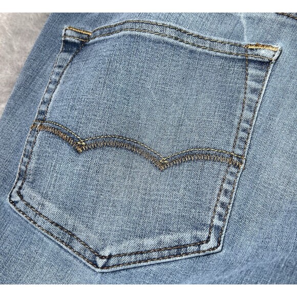 American Eagle Slim Straight Jeans Mens Size 32x34 Blue Denim Stretch Casual - Picture 11 of 16